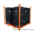 Warehouse Storage Heavy Duty Metal Stacking Tire Rack for Industrial Use